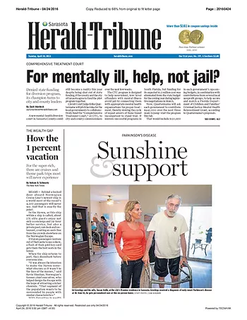 Lily’s Promise in the Herald Tribune