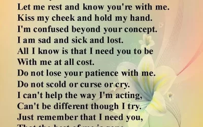 An Alzheimer’s Poem